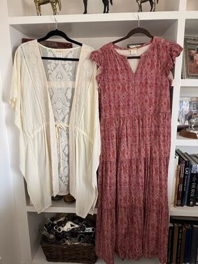 Cottagecore Long Peasant Dress Bundle XL Sweet Magnolia